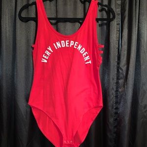 Victoria’s Secret PINK body suit.